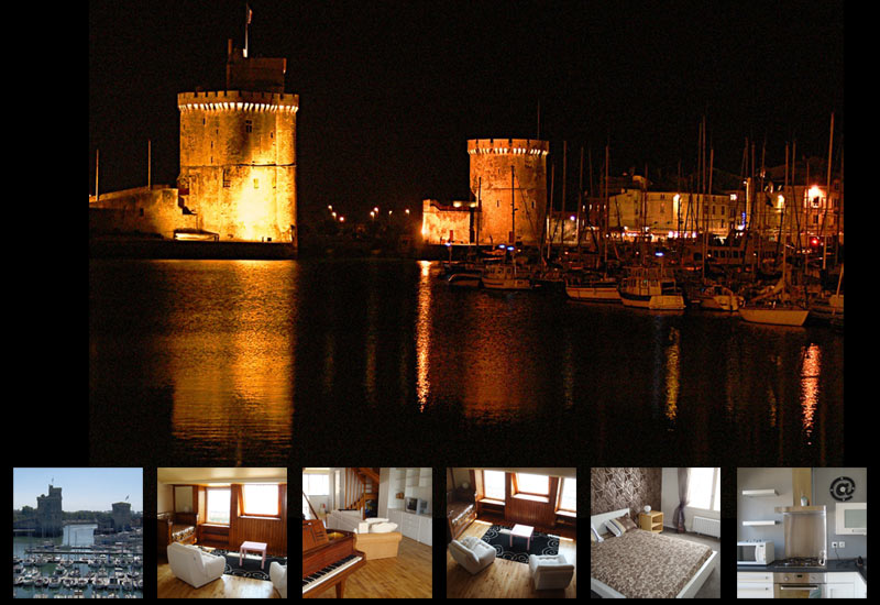 location appartement duplex la Rochelle vieux port